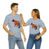 Autumn Fox Silhouette - Short Sleeve Tee